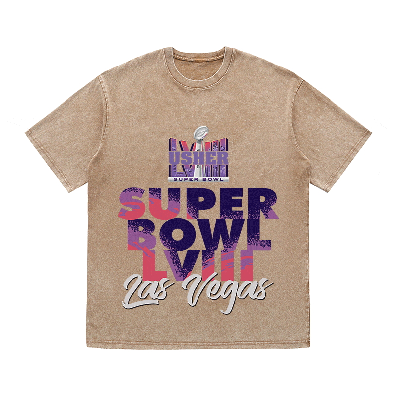 SUPERBOWL HEAVY WEIGHT COTTON TEE-9203