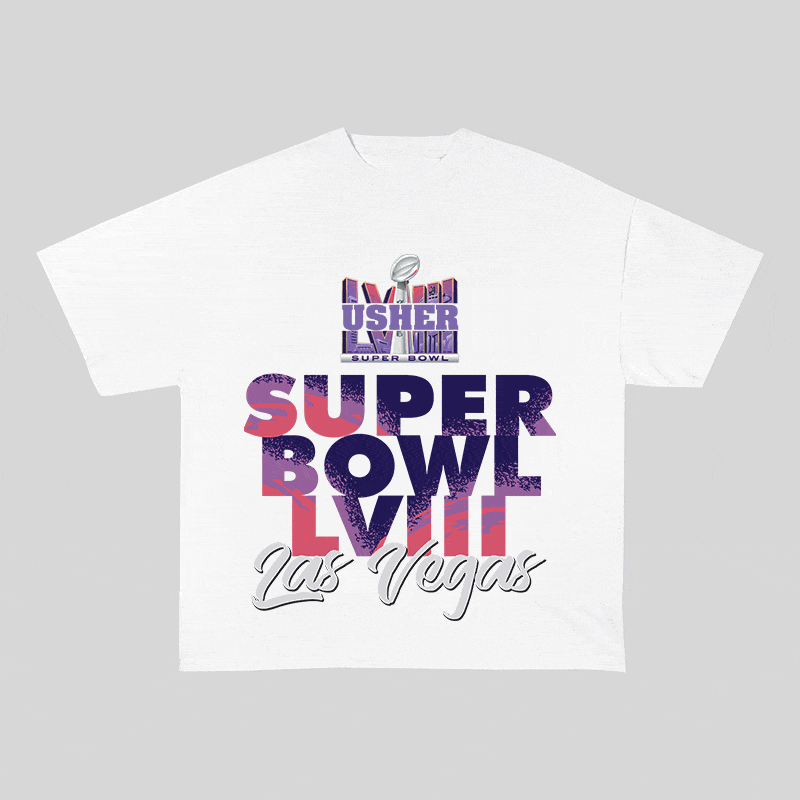 SUPERBOWL HEAVY WEIGHT COTTON TEE-9203