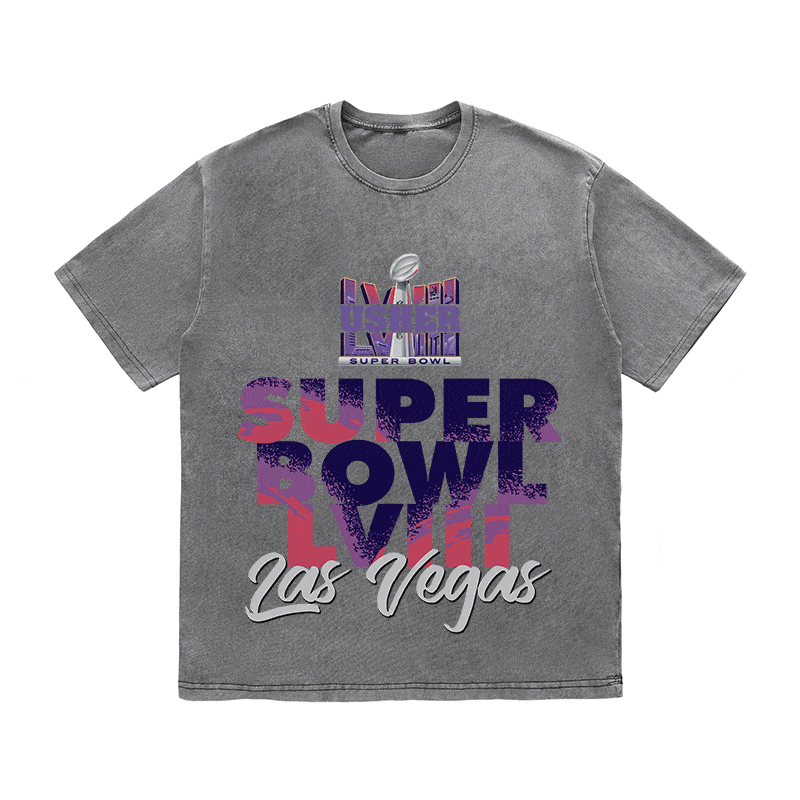 SUPERBOWL HEAVY WEIGHT COTTON TEE-9203