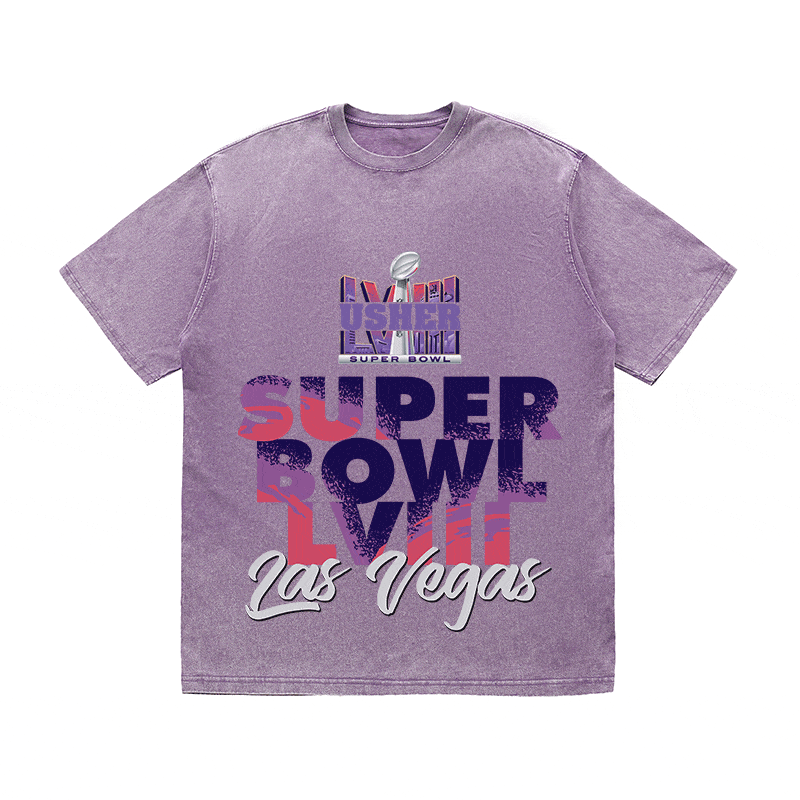 SUPERBOWL HEAVY WEIGHT COTTON TEE-9203