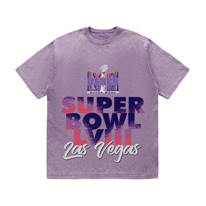 SUPERBOWL HEAVY WEIGHT COTTON TEE-9203