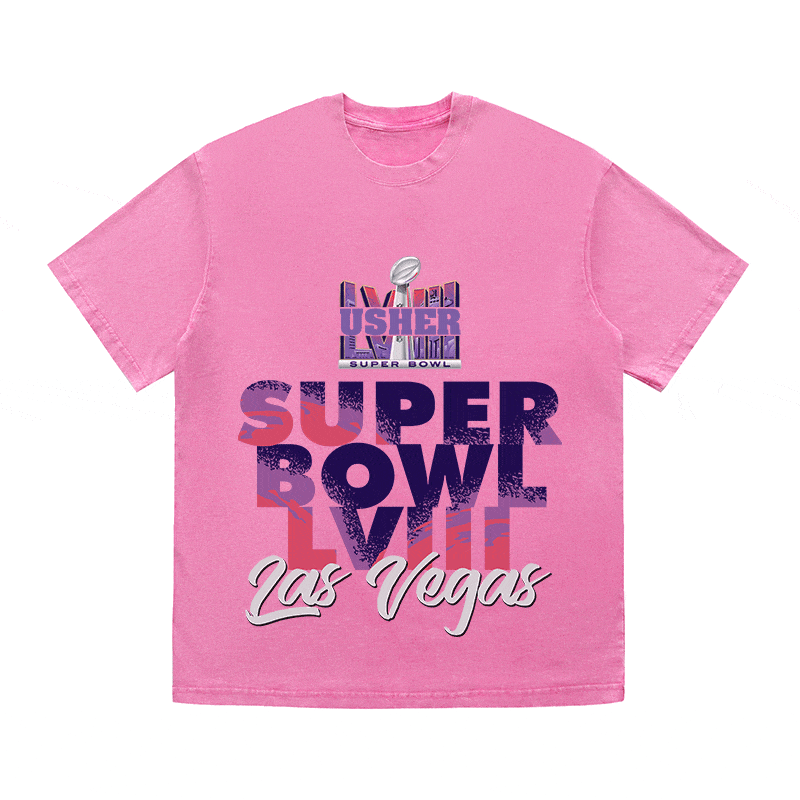 SUPERBOWL HEAVY WEIGHT COTTON TEE-9203