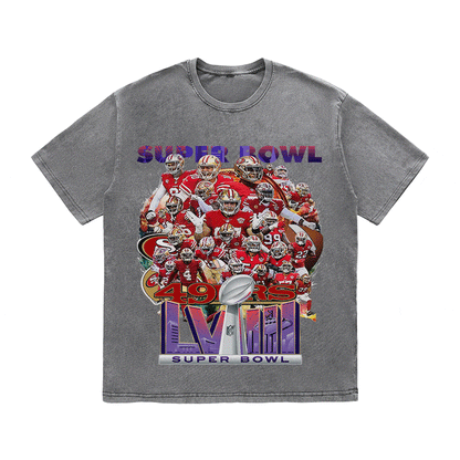SUPERBOWL HEAVY WEIGHT COTTON TEE-9204