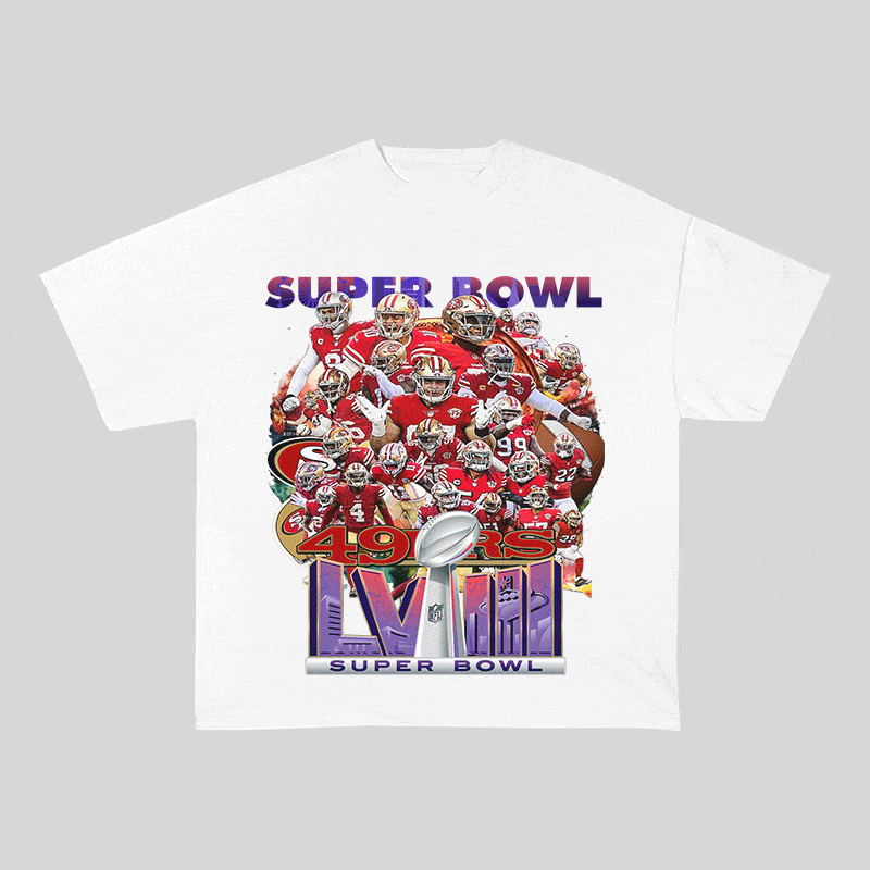 SUPERBOWL HEAVY WEIGHT COTTON TEE-9204