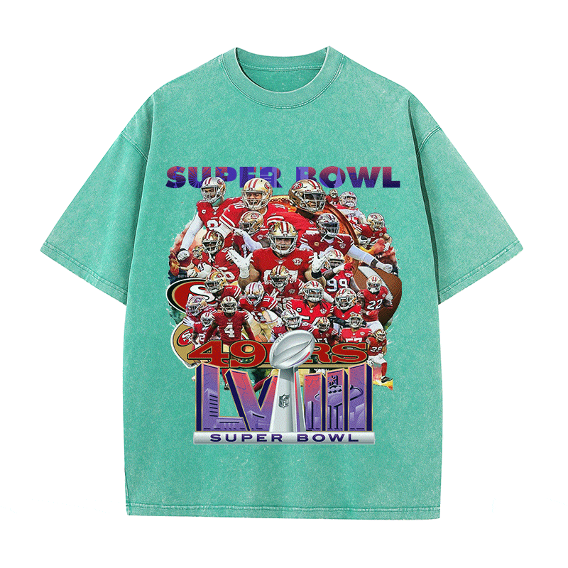 SUPERBOWL HEAVY WEIGHT COTTON TEE-9204