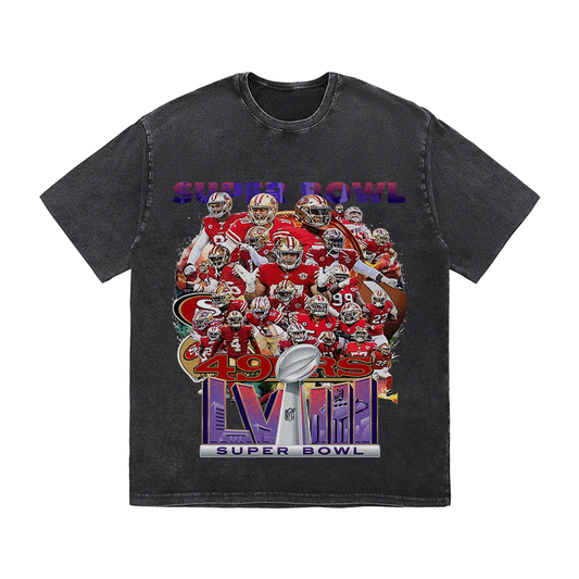 SUPERBOWL HEAVY WEIGHT COTTON TEE-9204
