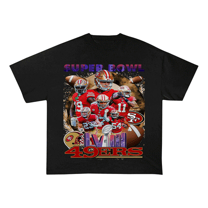 SUPERBOWL HEAVY WEIGHT COTTON TEE-9205