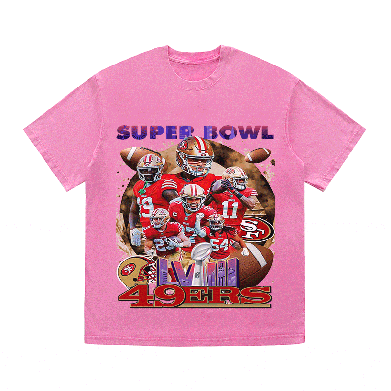 SUPERBOWL HEAVY WEIGHT COTTON TEE-9205
