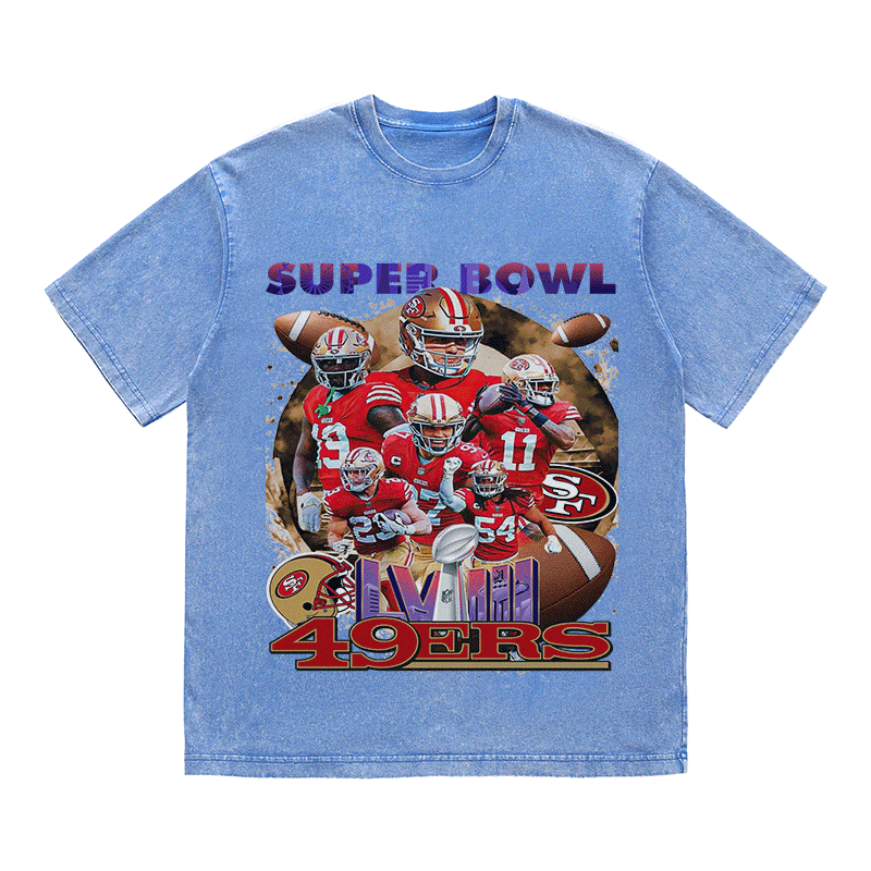SUPERBOWL HEAVY WEIGHT COTTON TEE-9205