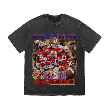 SUPERBOWL HEAVY WEIGHT COTTON TEE-9205