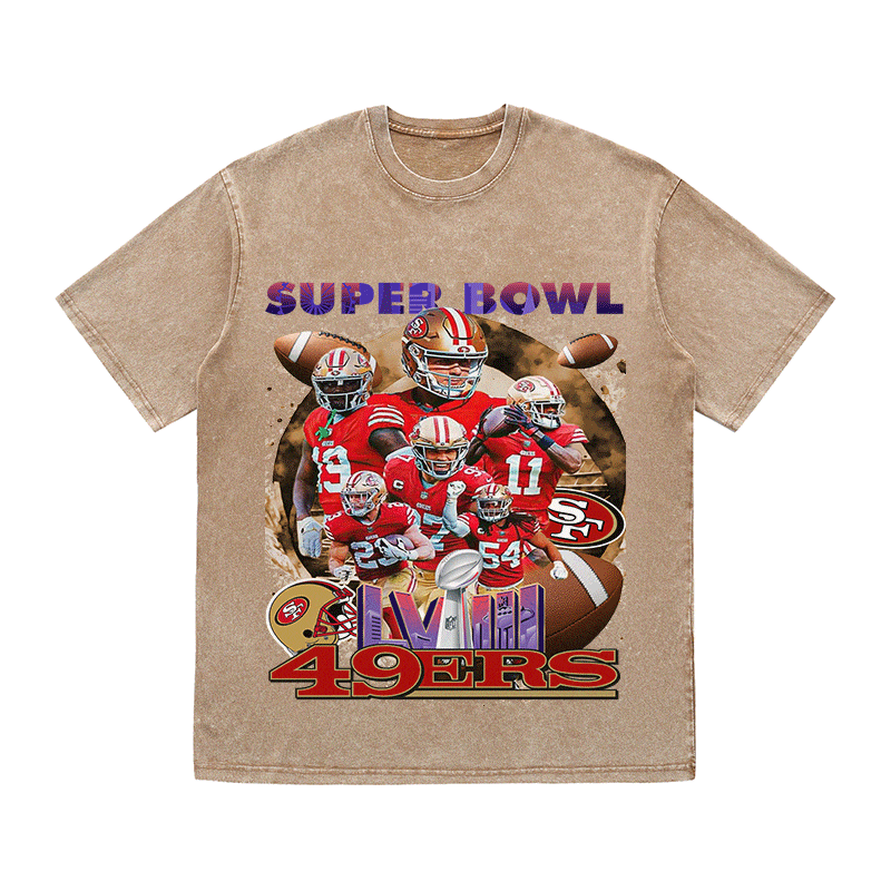 SUPERBOWL HEAVY WEIGHT COTTON TEE-9205