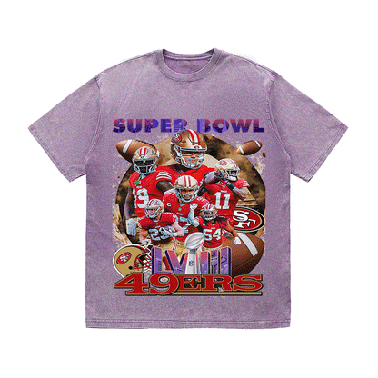 SUPERBOWL HEAVY WEIGHT COTTON TEE-9205