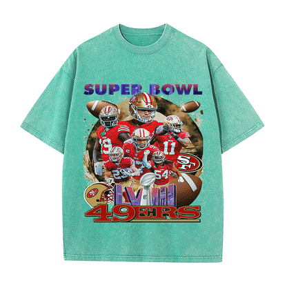 SUPERBOWL HEAVY WEIGHT COTTON TEE-9205