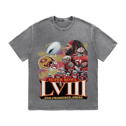 SUPERBOWL HEAVY WEIGHT COTTON TEE-9206