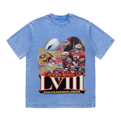 SUPERBOWL HEAVY WEIGHT COTTON TEE-9206
