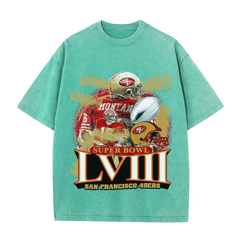 SUPERBOWL HEAVY WEIGHT COTTON TEE-9207