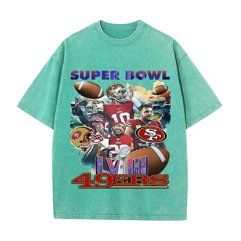 SUPERBOWL HEAVY WEIGHT COTTON TEE-9208