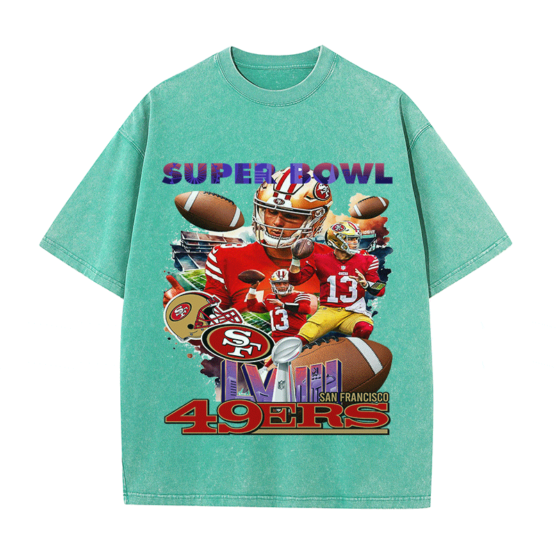SUPERBOWL HEAVY WEIGHT COTTON TEE-9209