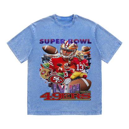 SUPERBOWL HEAVY WEIGHT COTTON TEE-9209