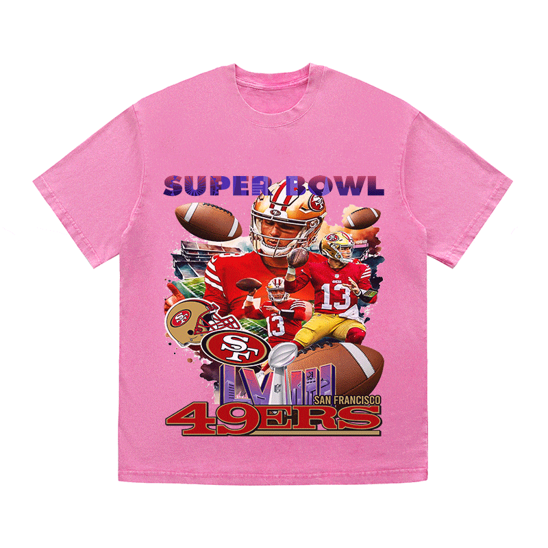 SUPERBOWL HEAVY WEIGHT COTTON TEE-9209