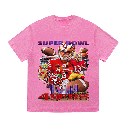 SUPERBOWL HEAVY WEIGHT COTTON TEE-9209