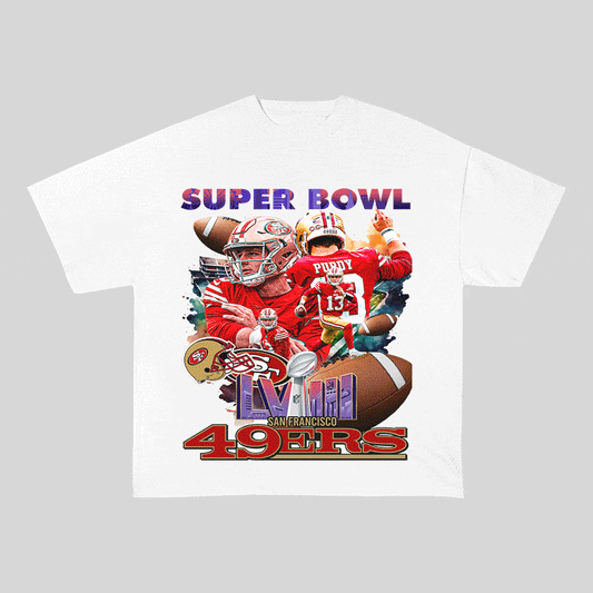 SUPERBOWL HEAVY WEIGHT COTTON TEE-9210