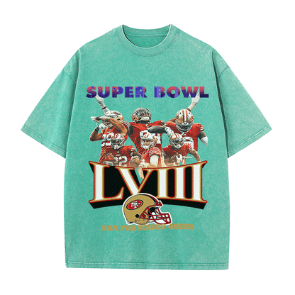 SUPERBOWL HEAVY WEIGHT COTTON TEE-9214
