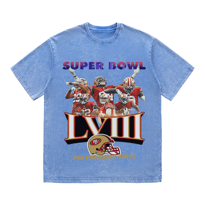 SUPERBOWL HEAVY WEIGHT COTTON TEE-9214