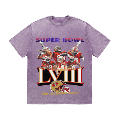 SUPERBOWL HEAVY WEIGHT COTTON TEE-9214