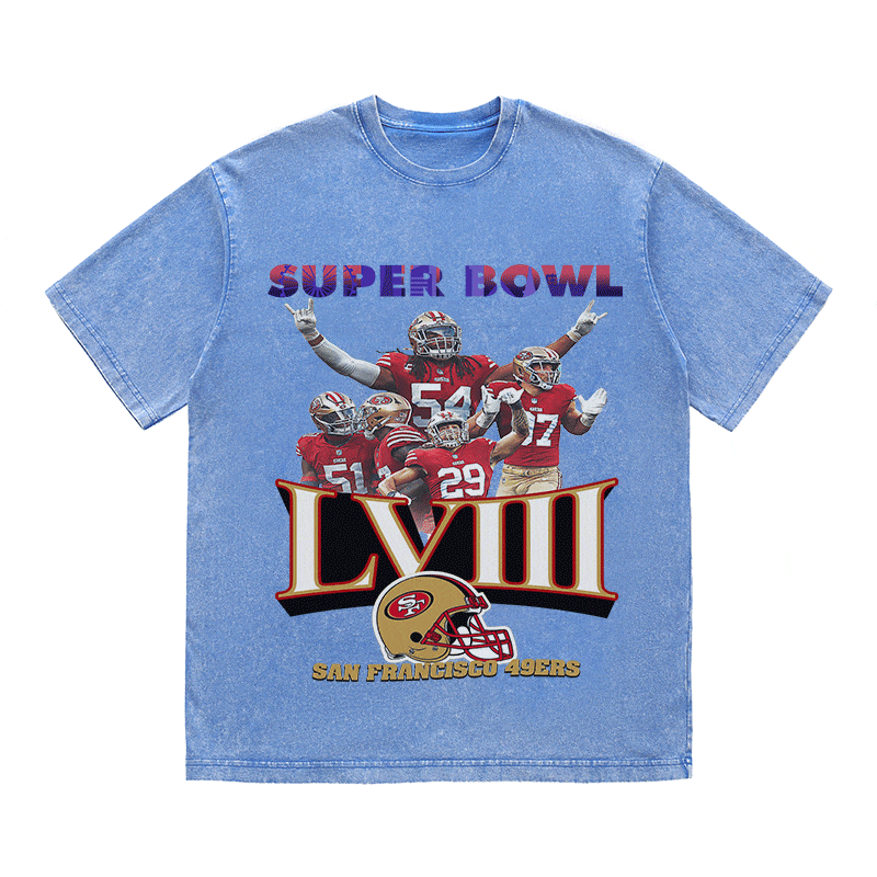SUPERBOWL HEAVY WEIGHT COTTON TEE-9215