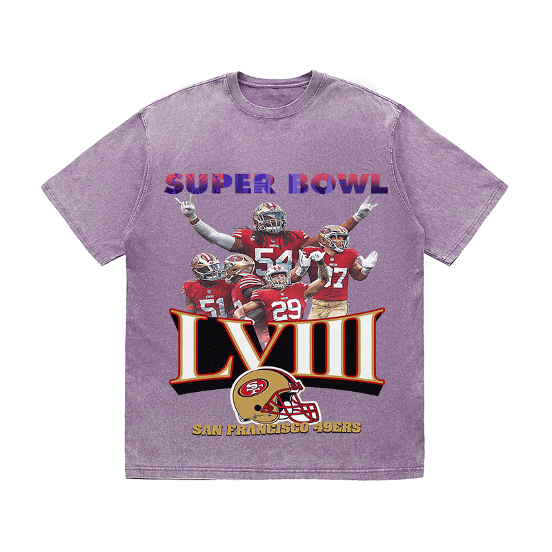 SUPERBOWL HEAVY WEIGHT COTTON TEE-9215