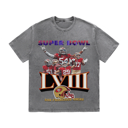 SUPERBOWL HEAVY WEIGHT COTTON TEE-9215