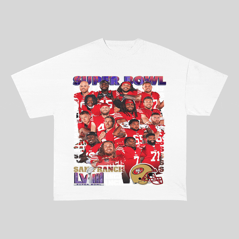 SUPERBOWL HEAVY WEIGHT COTTON TEE-9216