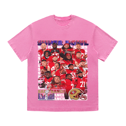 SUPERBOWL HEAVY WEIGHT COTTON TEE-9216