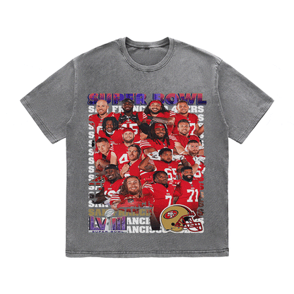 SUPERBOWL HEAVY WEIGHT COTTON TEE-9216