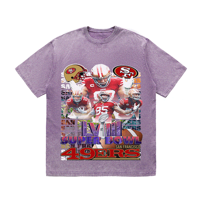 SUPERBOWL HEAVY WEIGHT COTTON TEE-9217
