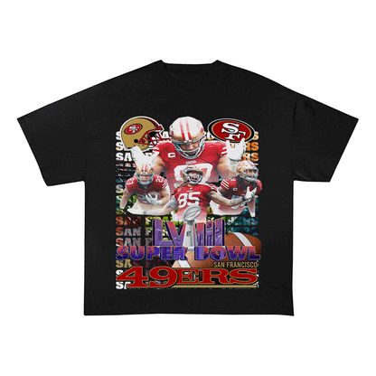 SUPERBOWL HEAVY WEIGHT COTTON TEE-9217