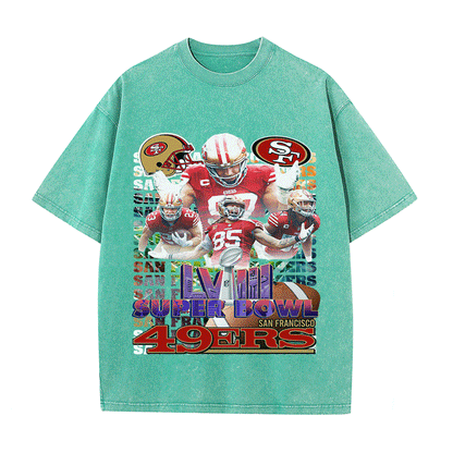 SUPERBOWL HEAVY WEIGHT COTTON TEE-9217