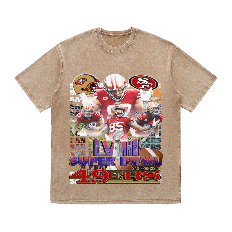 SUPERBOWL HEAVY WEIGHT COTTON TEE-9217