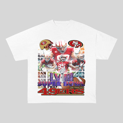SUPERBOWL HEAVY WEIGHT COTTON TEE-9217