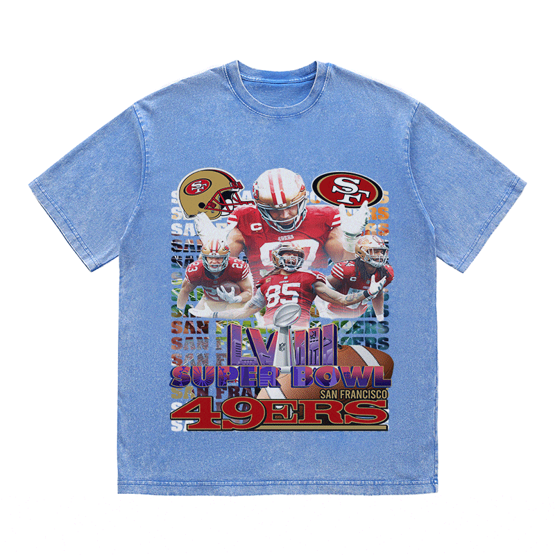 SUPERBOWL HEAVY WEIGHT COTTON TEE-9217