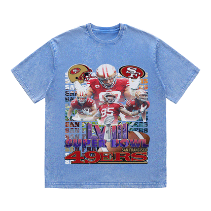 SUPERBOWL HEAVY WEIGHT COTTON TEE-9217