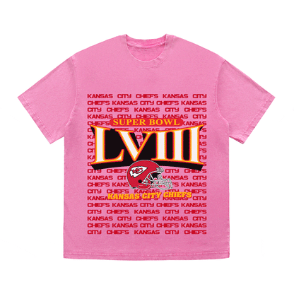 SUPERBOWL HEAVY WEIGHT COTTON TEE-9218