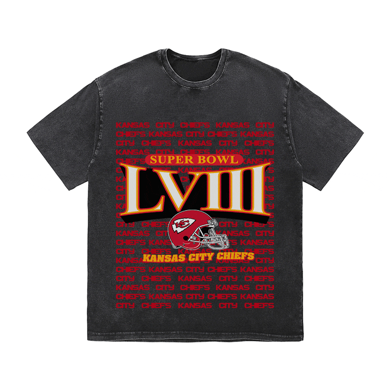 SUPERBOWL HEAVY WEIGHT COTTON TEE-9218