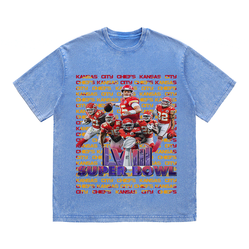 SUPERBOWL HEAVY WEIGHT COTTON TEE-9219