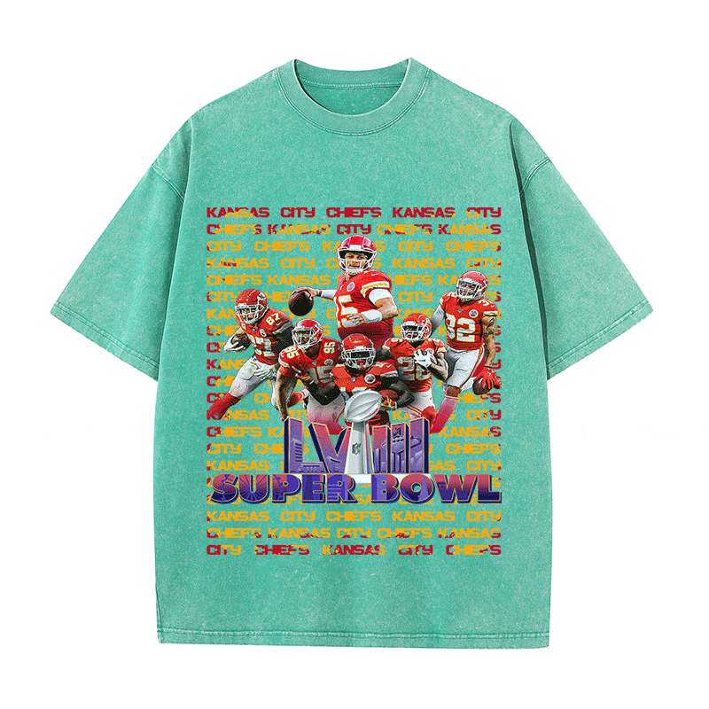 SUPERBOWL HEAVY WEIGHT COTTON TEE-9219