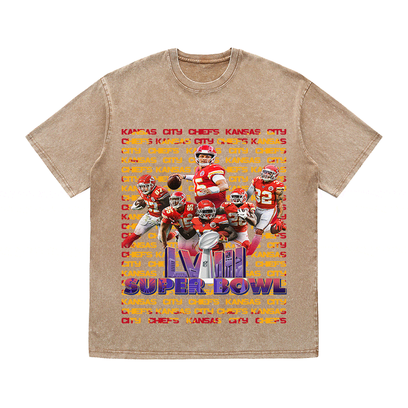 SUPERBOWL HEAVY WEIGHT COTTON TEE-9219