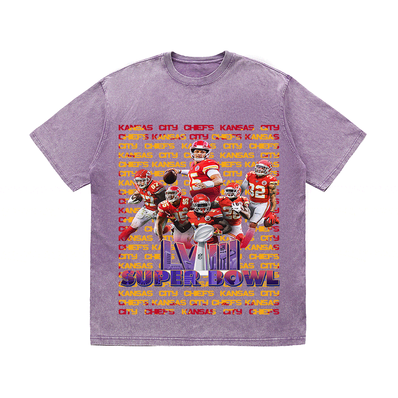 SUPERBOWL HEAVY WEIGHT COTTON TEE-9219