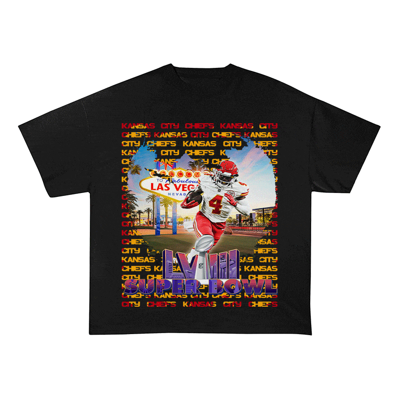 SUPERBOWL HEAVY WEIGHT COTTON TEE-9221