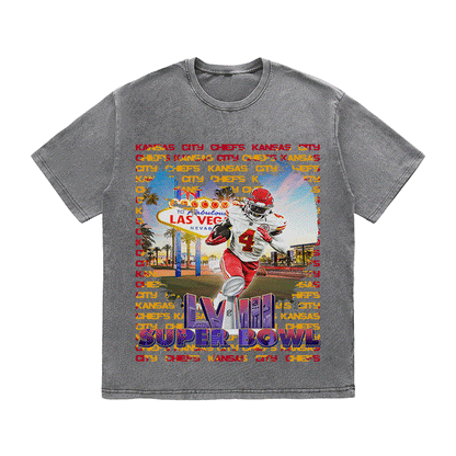SUPERBOWL HEAVY WEIGHT COTTON TEE-9221